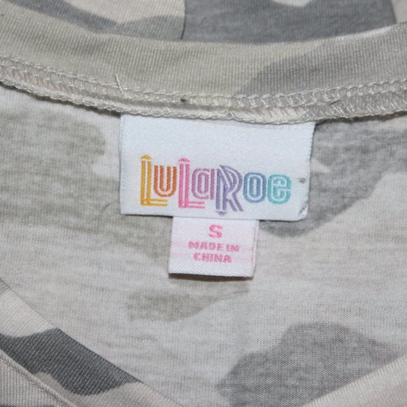 🌿 Camo Comfort Tunic · LuLaRoe Elizabeth · Size Small - Picture 2 of 5